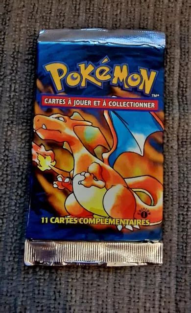 BOOSTER POKEMON DRACAUFEU Vide Set De Base Edition 1 EUR 10 50