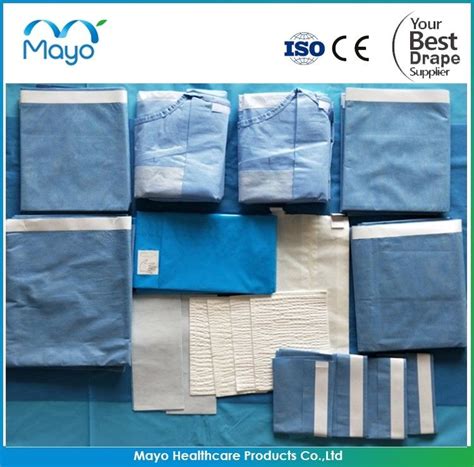 Disposable Hospital Major Surgery Surgical Kits Drape Universal Pack