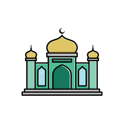 Mosque Mosque Icons Mosque Simple Sign Modern Mosque Logo Design