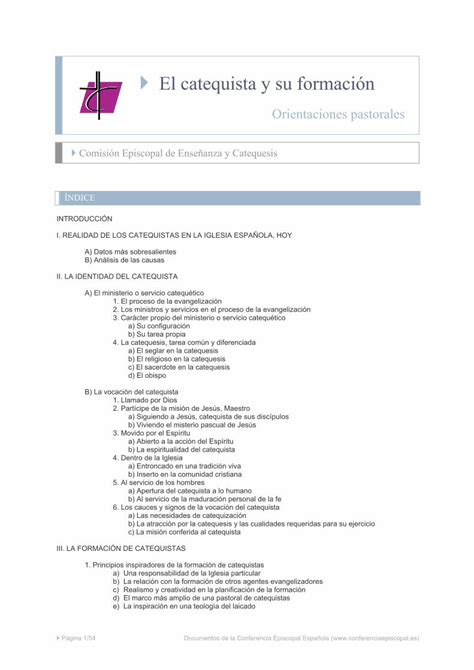 PDF CDI 0141 El catequista y su formación DOKUMEN TIPS