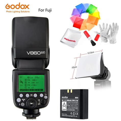 Godox transmisor de X1T F Flash Speedlite V860IIF para cámara Fujifilm