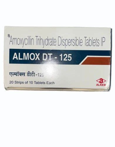 125mg Amoxycillin Trihydrate Dispersible Tablet At Rs 199 Box In Jaipur