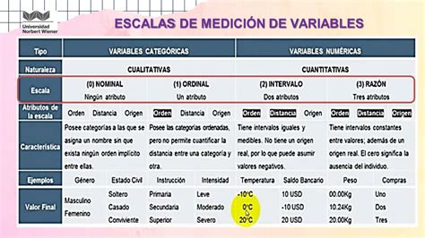 Escala De Medición De Variables Erica Af Udocz