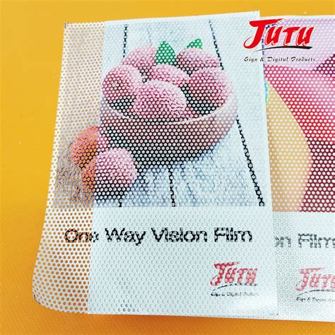 Jutu Affordable Window Film One Way Vision Film With Special Material