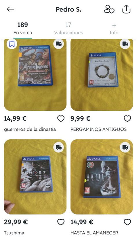 Edea On Twitter He Encontrado Esta Tienda En Wallapop Y Pedro No S