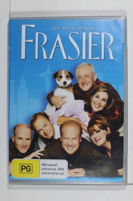 FRASIER : SEASON 6 | Boxset (DVD, 1998) Pre-Owned Aus Stock Sent ...