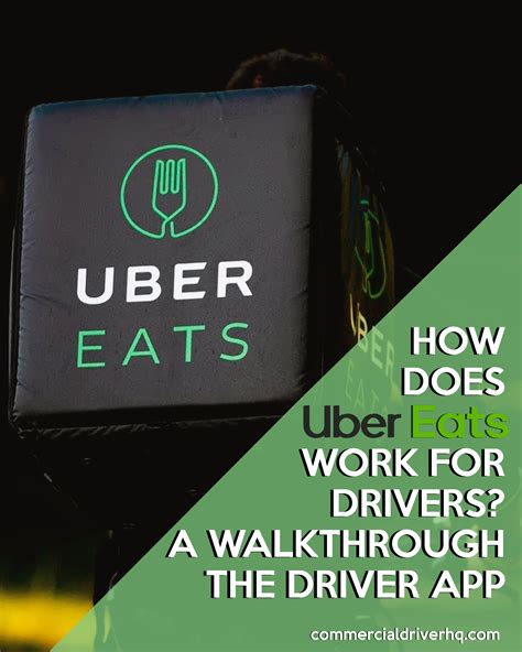 How Does Ubereats Work For Drivers A Walkthrough The Driver App