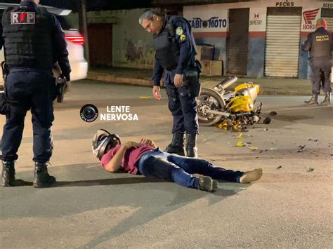 Urgente Motorista Foge Após Causar Acidente E Deixar Motociclista