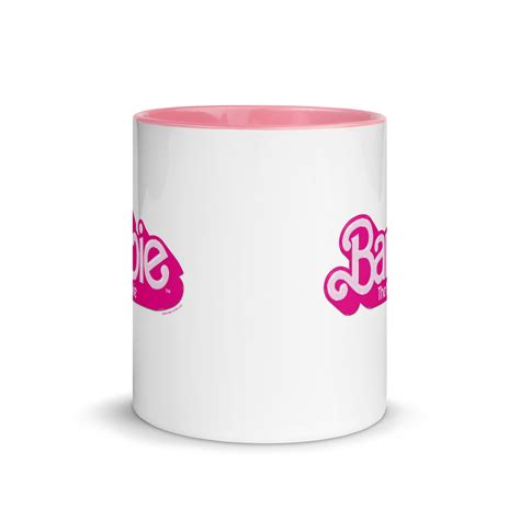 Barbie The Movie Logo Pink Mug Mattel Creations