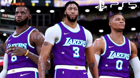 Nba K Next Gen K Gameplay Los Angeles Lakers Vs Brooklyn Nets