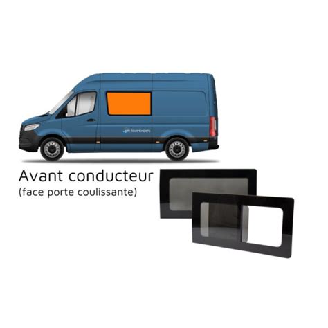 Baie Lat Rale Sprinter Et Vw Crafter Carbest Fen Tre Pour Fourgon