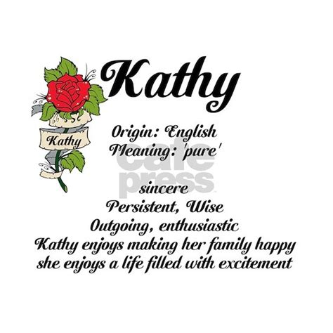 Kathy Name Meaning Design Keepsake Box By Prbnew2014