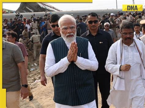 Odisha Train Accident Pm Modi Inspects Incident Site Says Those Found