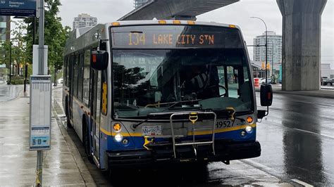 Translink Novabus Lfs Hev On Route Lake City Way