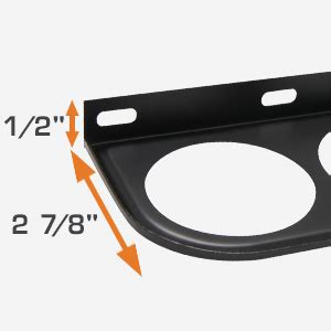 Amazon Glowshift Universal Black Triple Gauge Mounting Bracket Pod