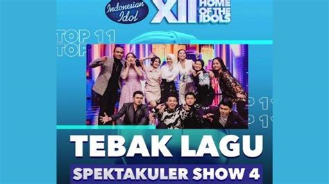 Bocoran Lagu Indonesian Idol Spektakuler Show Peserta