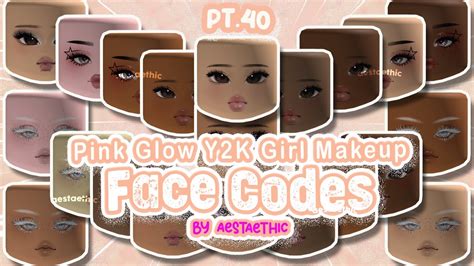 Berry Avenue Popular Skintone Pink Glow Star Girl MakeUp Face Codes