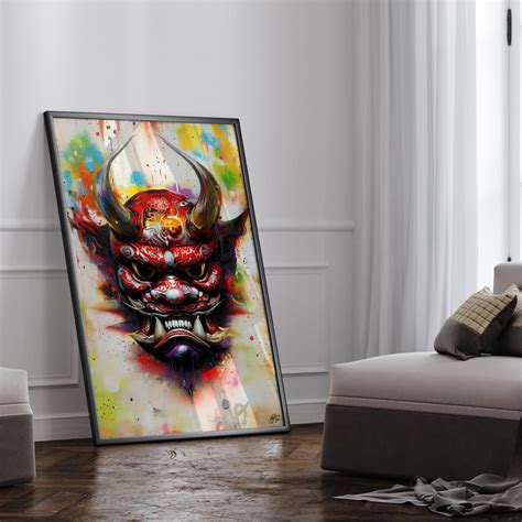 The Oni Limited Edition Portrait Art Print