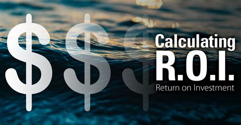 Understanding Roi Return On Investment International Training Sdi Tdi Erdi Pfi