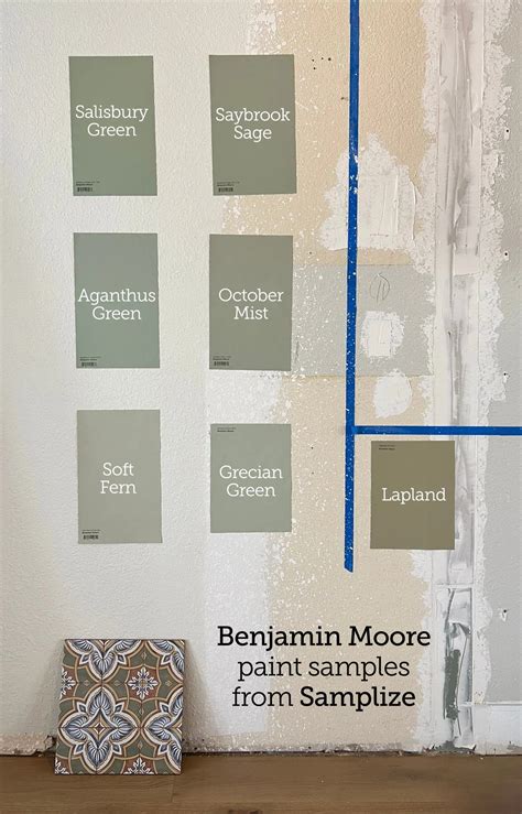 Benjamin Moore Light Sage Green Paint Color Ideas