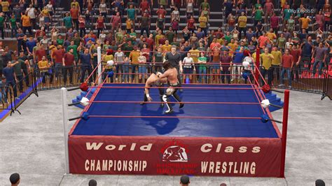 Matches in the WCCW arena make everything look better : r/WWEGames