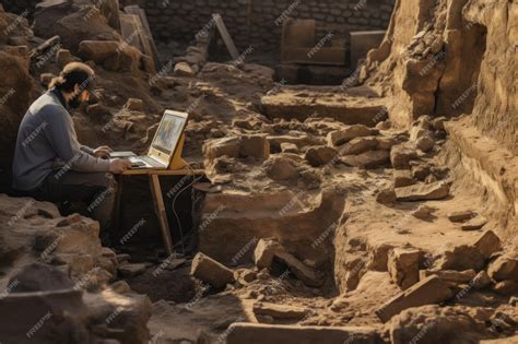 Premium Ai Image Ai In Archaeology Unearthing The Past