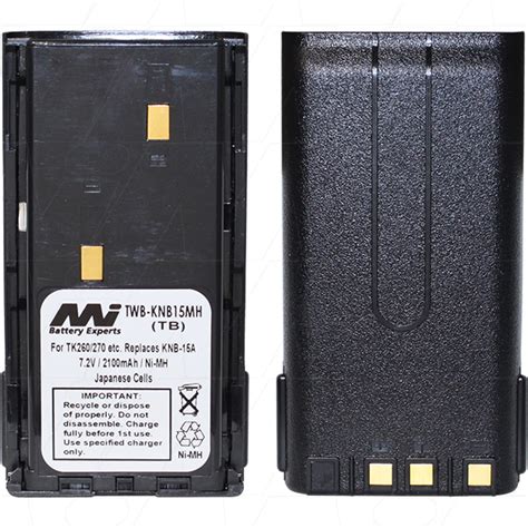 Mi Battery Experts Twb Knb Mh Two Way Radio Battery Suitable For