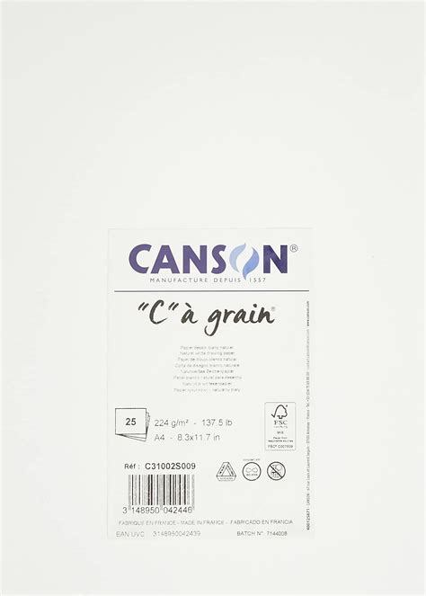 Canson Imagine Bloc Feuilles Papier Multitechnique Grain L Ger