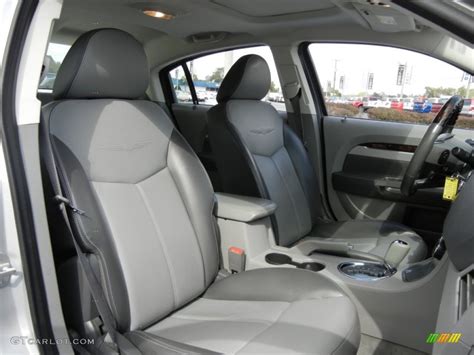 Dark Slate Gray/Light Slate Gray Interior 2007 Chrysler Sebring Limited