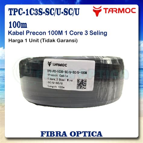 Jual Kabel FO Precon 100 Meter Kabel Fiber Optic Drop Core 100M