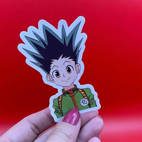 Hunter X Sticker Waterproof Vinyl Glossy Car Decal Bumper Etsy