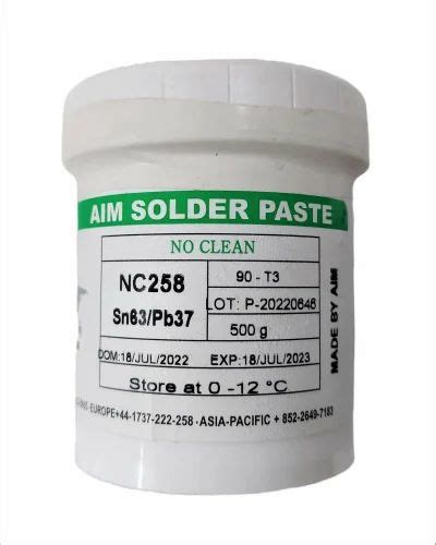 Solid Smd Solder Paste For Industrial Use 500 Gm At Rs 200 Piece In