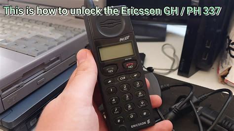 How To Unlock The Ericsson GH 337 PH 337 FREE Solution YouTube