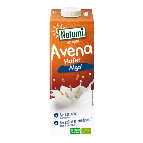 Bebida De Avena Con Algas Bio Natumi Litro En Biosano