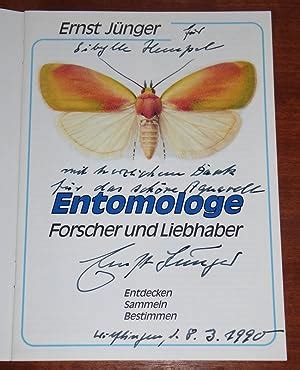 Ernst Jünger Entomologe Forscher und Liebhaber Entdecken Sammeln