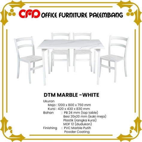 Jual Meja Makan Olympic Dtm Marble Dinning Table Meja Cafe Meja Kursi