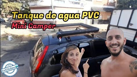 Tanque De Agua Con Tubos De Pvc Facil Y Rapido Autocamper