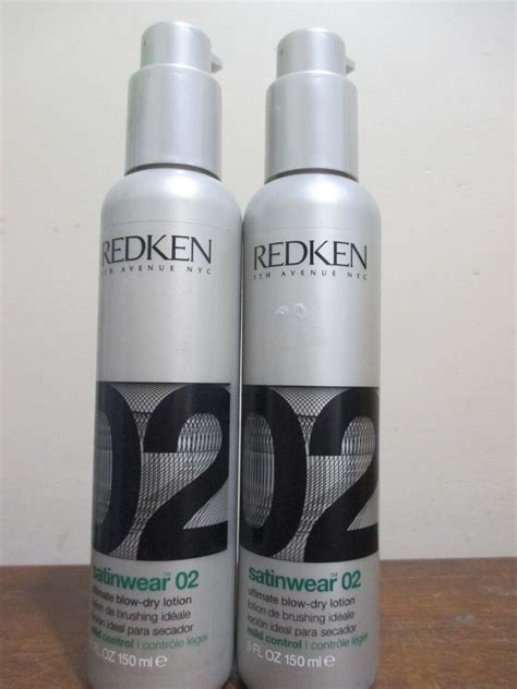 Redken Satinwear 02 Ultimate Blow Dry Lotion 5 Oz For Sale Online Ebay