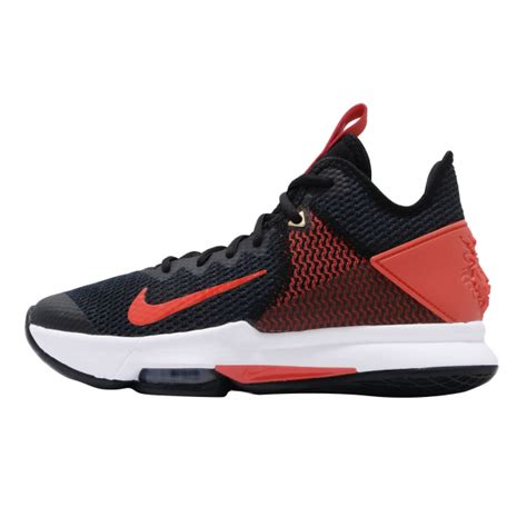 Nike LeBron Witness 4 EP Black Team Orange CD0188003 - KicksOnFire.com