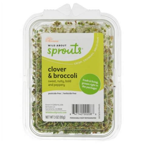 Wild About Sprouts Tangy Clover Broccoli 3 Oz Kroger