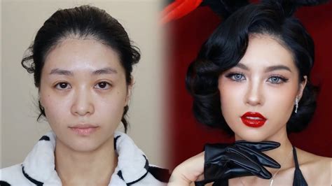 Grwm 新年复古红唇妆教学 Vintage Red Lip Makeup For New Year April的草莓啊 Youtube