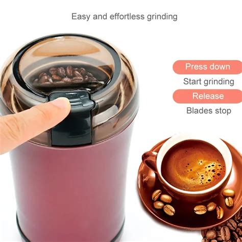 El Trica Multifuncional Coffee Bean Grinder Machine Household UE EUA