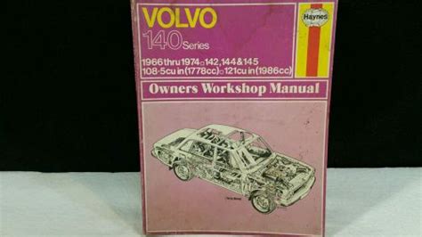 Purchase Vintage Haynes Volvo 140 Series 1966 74 142144145 Workshop