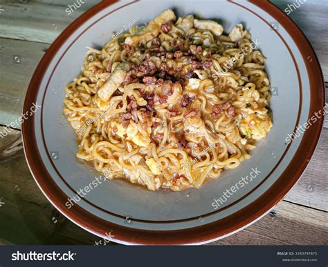 Indomie Goreng Indonesian Popular Instant Fried Stock Photo 2243797475 ...