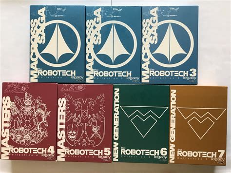 Robotech Collection Legacy The Macross Saga Box 1 7 ADV Films DVD Set