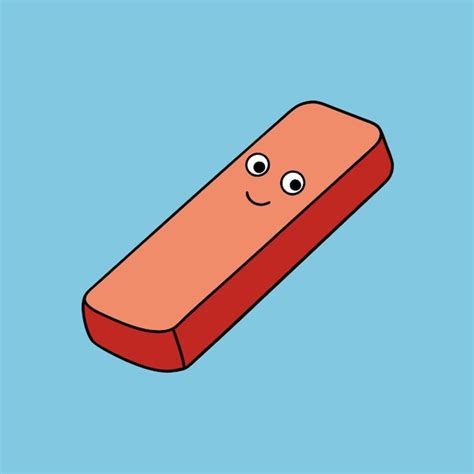 Eraser Vector Illustration Cartoon Premium Ai Generated Vector