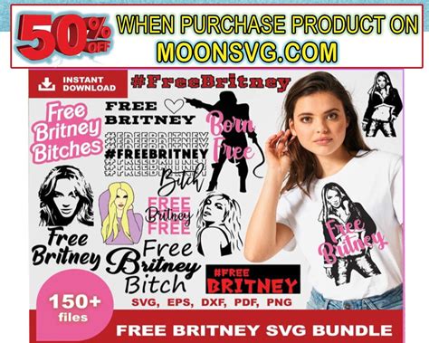 Free Britney Svg Bundle Britney Spears Svg Free Britney Etsy