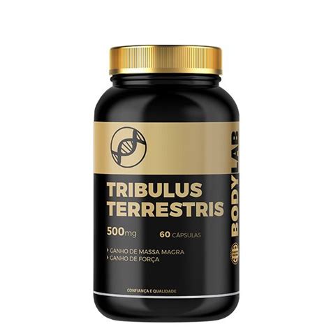 Tribulus Terrestris 500mg 60 Doses 40 Saponinas Bodylab Farma