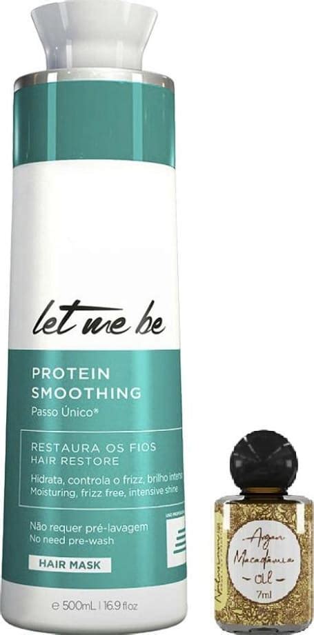 Let Me Be Progressiva Protein Smoothing Passo Único 500ml Óleo