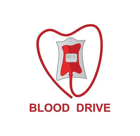 Donate blood drive logo design 2285599 Vector Art at Vecteezy